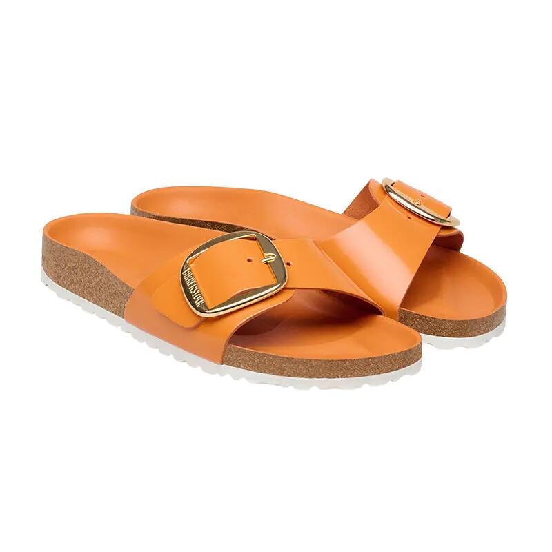 Sandale Femme Birkenstock MADRID BIG BUCKLE CUIR étroite 4/7
