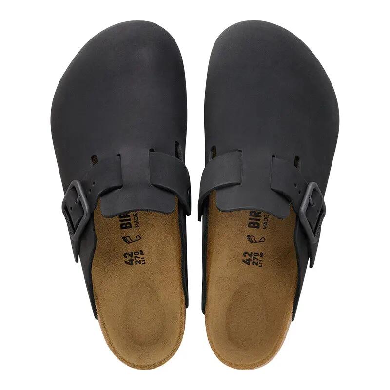 Zuecos Birkenstock Boston Wire Buckle para Hombre, Horma Estrecha 5/7