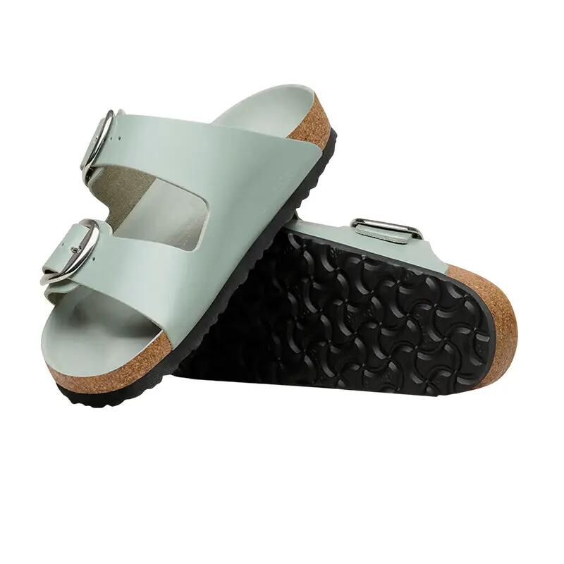 Sandalias Birkenstock Arizona Big Buckle de Piel Nobuck para Mujer 6/7