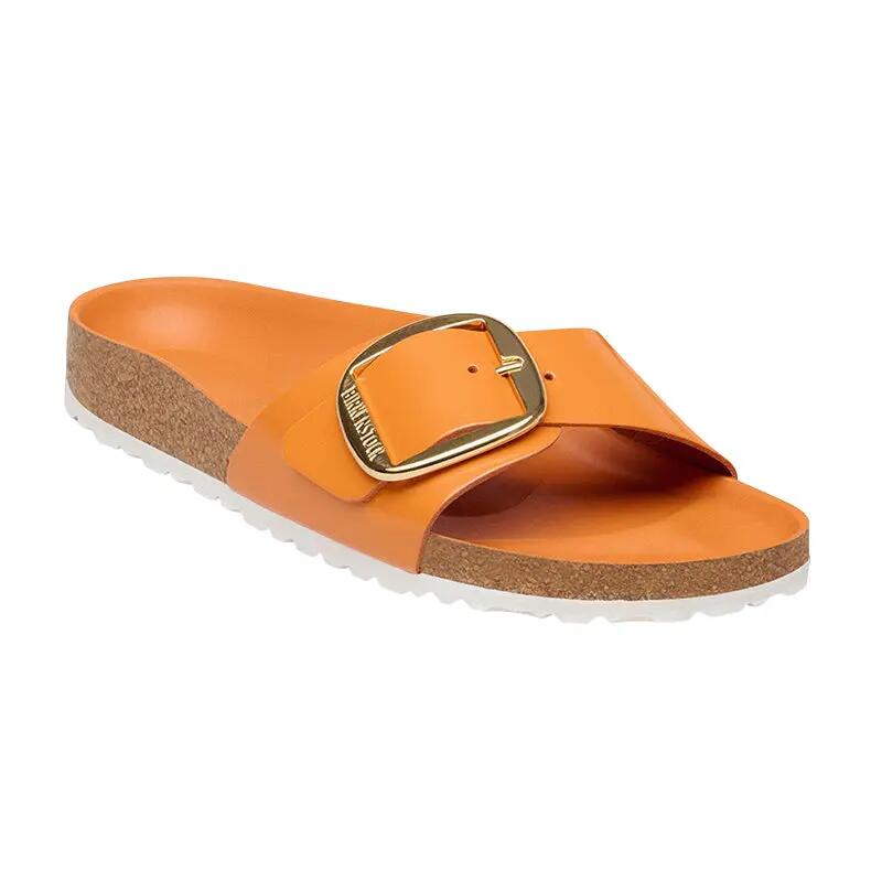 Sandale Femme Birkenstock MADRID BIG BUCKLE CUIR étroite 3/7