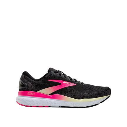 Zapatillas de running Brooks Ghost 16 Mujer Negro/Rosa/Amarillo