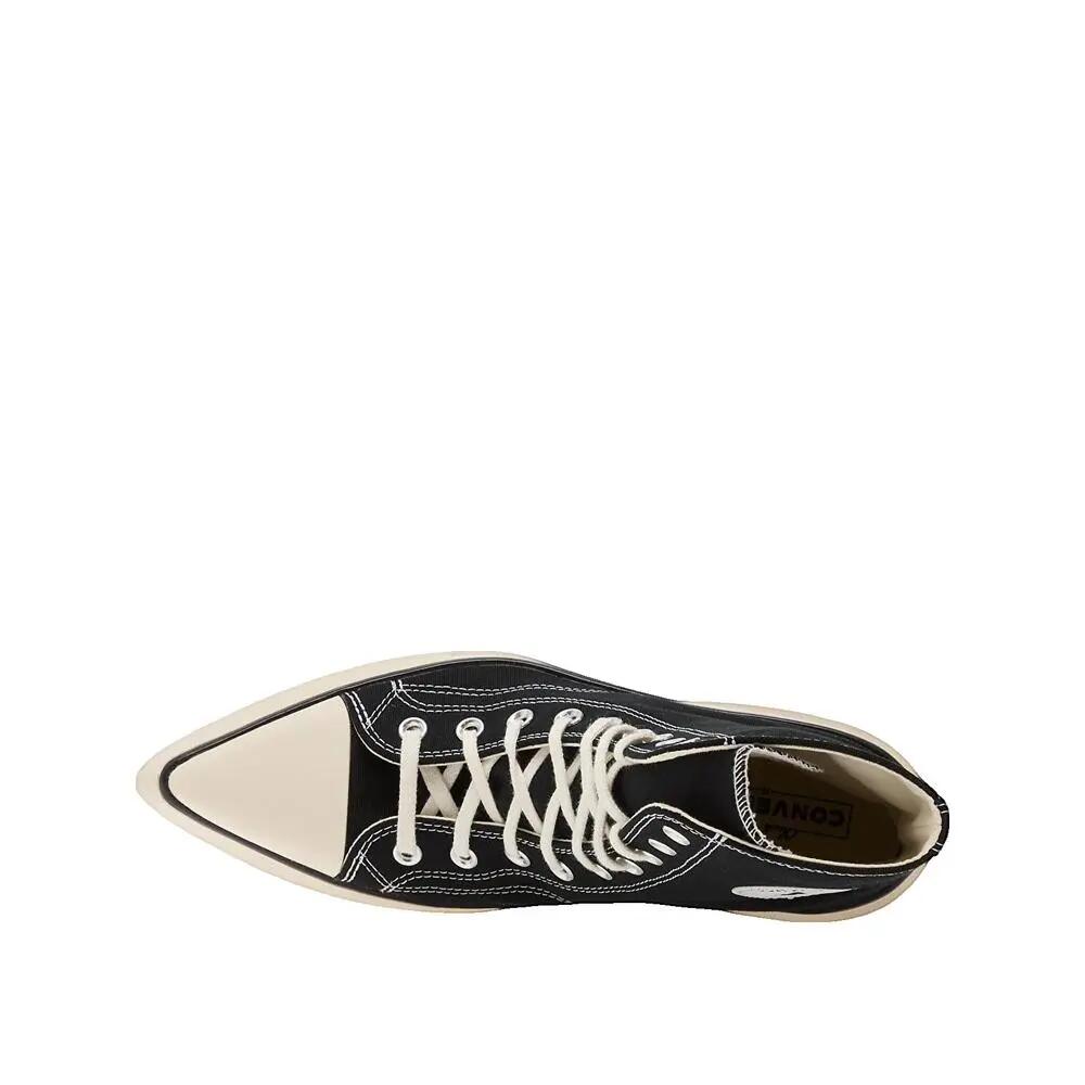 Zapatos Converse Chuck 70 De Luxe Punta Alta Negra 3/3