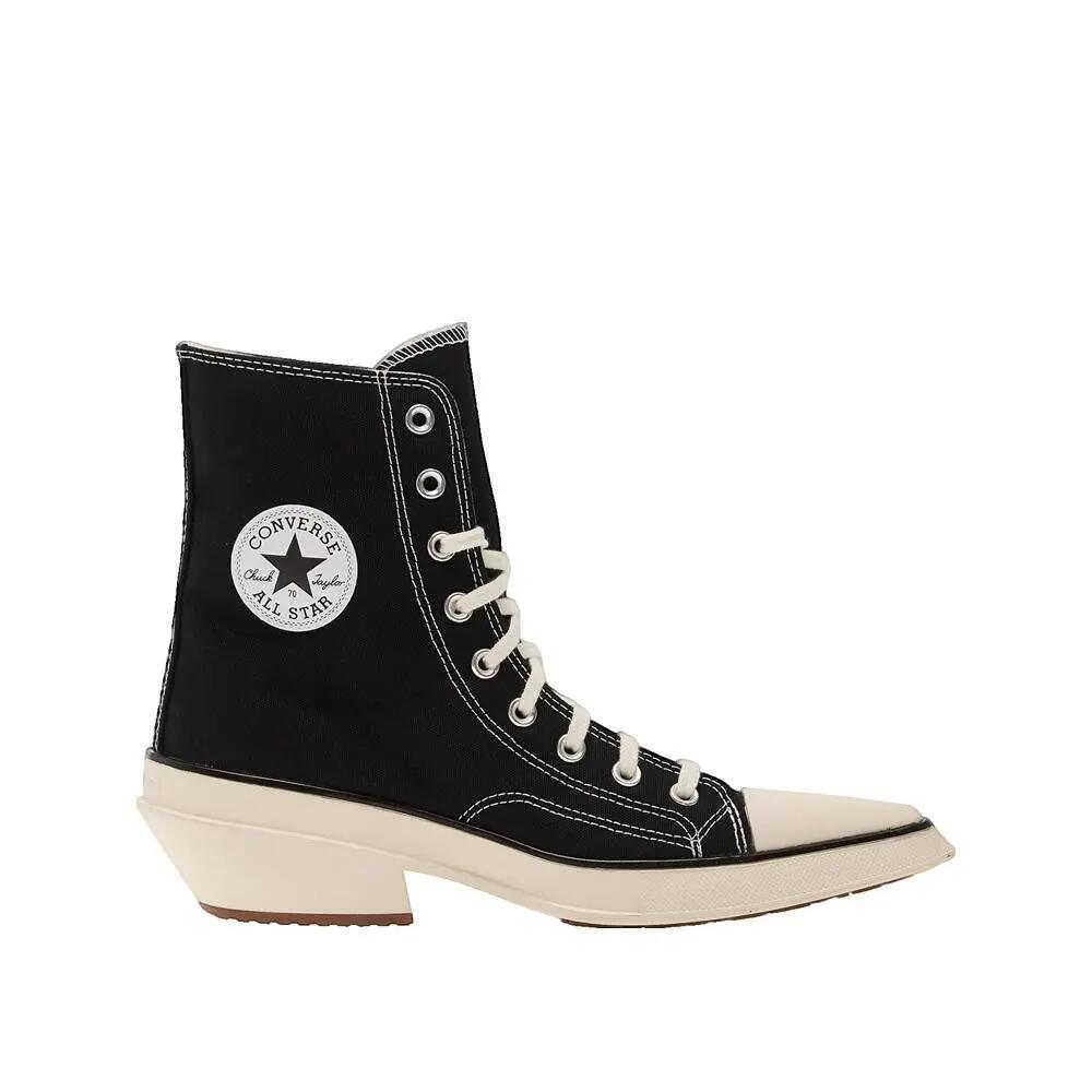Zapatos Converse Chuck 70 De Luxe Punta Alta Negra 2/3
