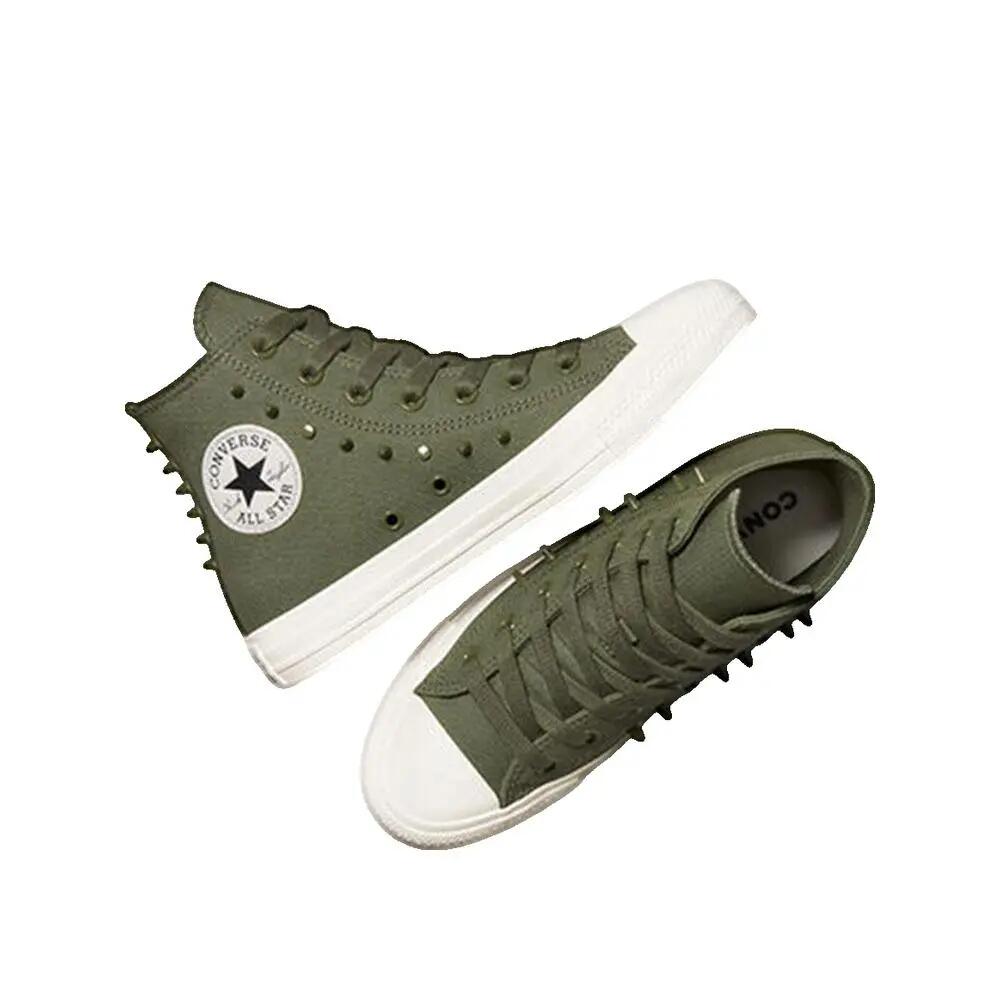 Chaussures Converse Chuck Taylor All Star Spikes Verte 2/3