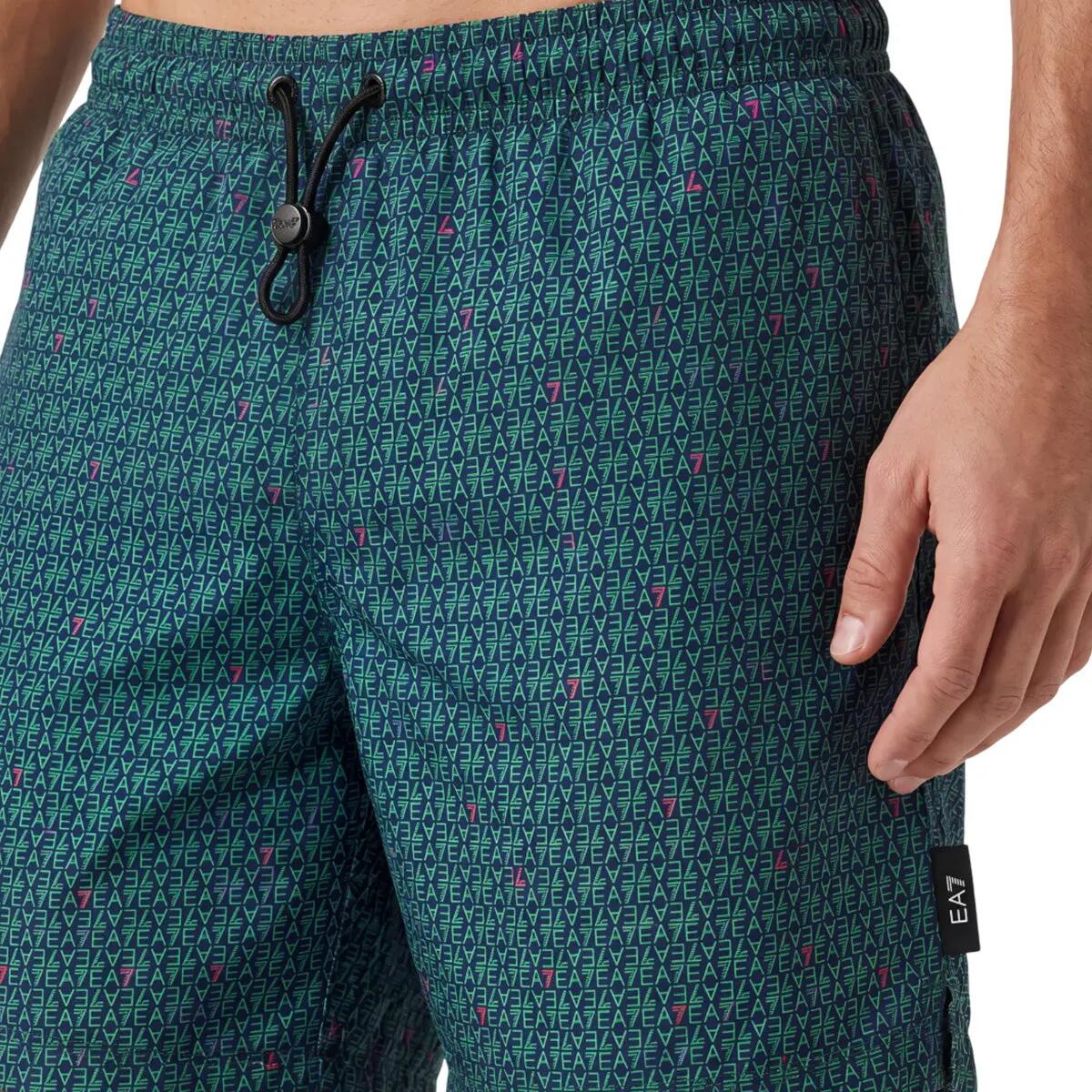 Costume da Bagno Uomo EA7 Emporio Armani Boxer Mare 4/4