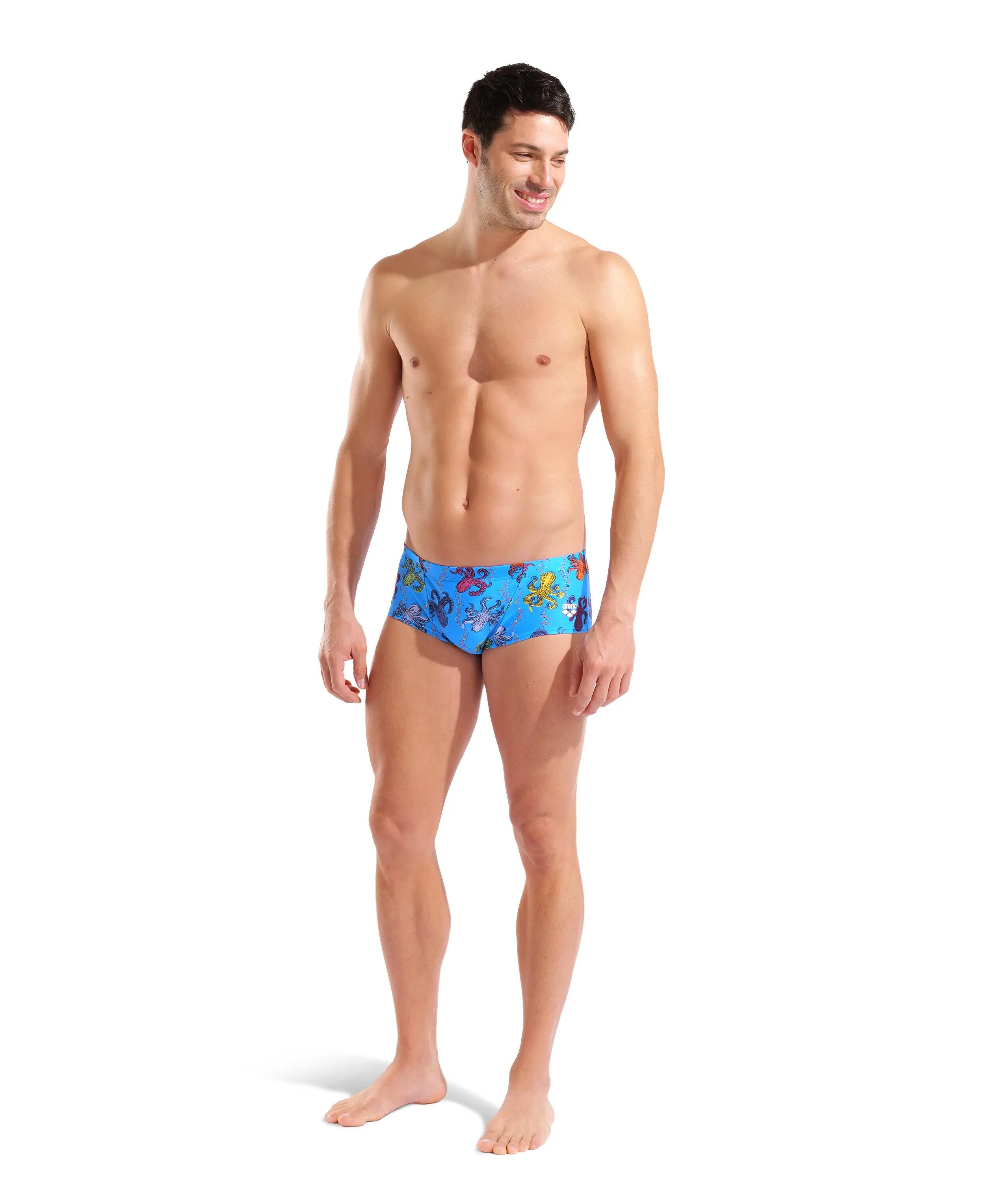 Spodenki pływackie męskie Arena Octopus Swim Lowaist Short 4/5