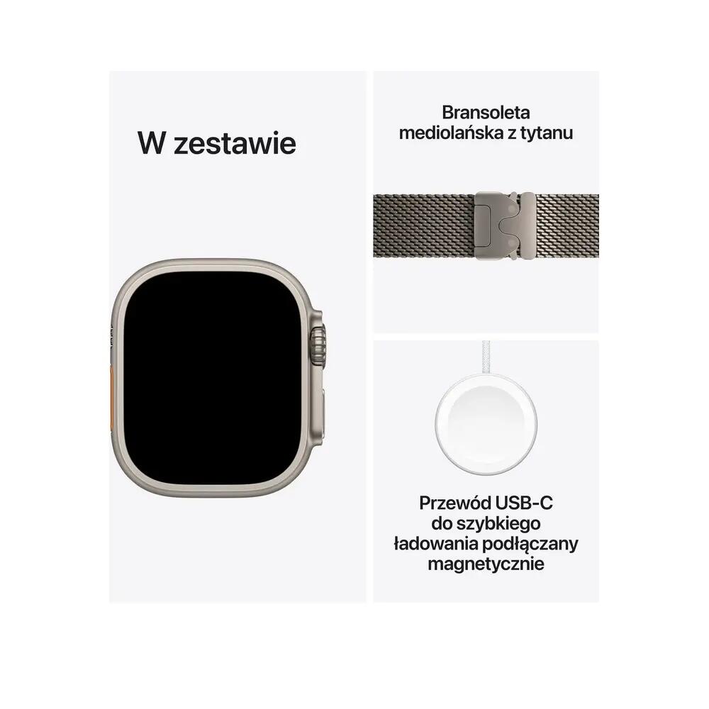 Montre connectée Apple Ultra 3 en titane 7/7