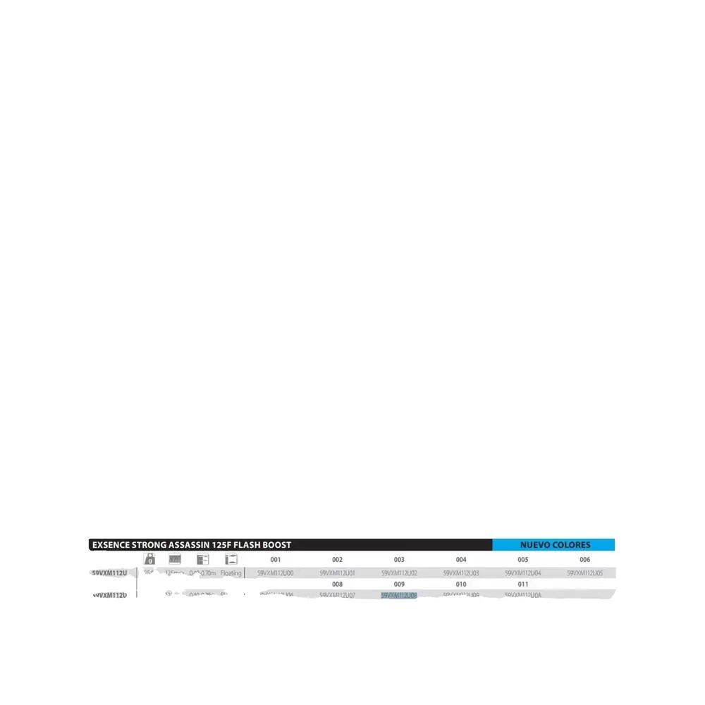 Appât dur Shimano Exsence Strong Ass AR-C Minnow Multicolore 3/5