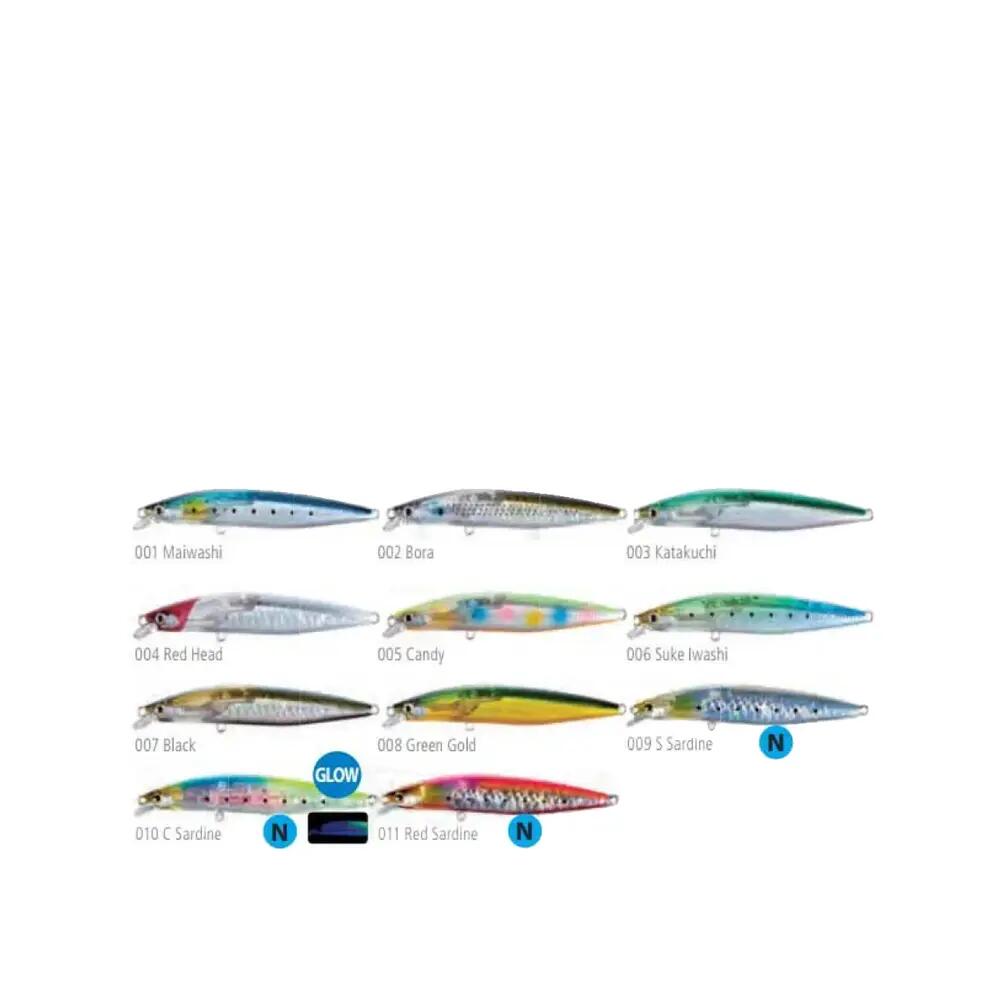 Appât de pêche Shimano Exsence Strong Ass AR-C Minnow Multicolore 2/5