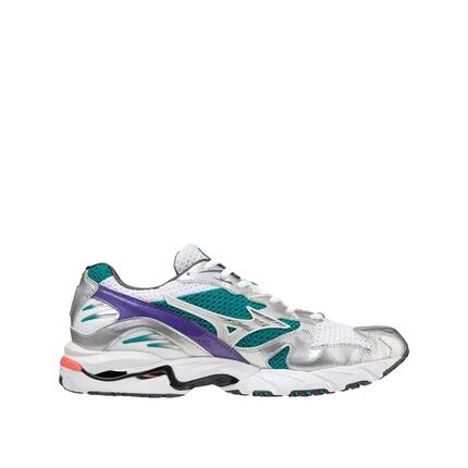 Zapatillas Wave Rider 10 White Silver Teal Purple