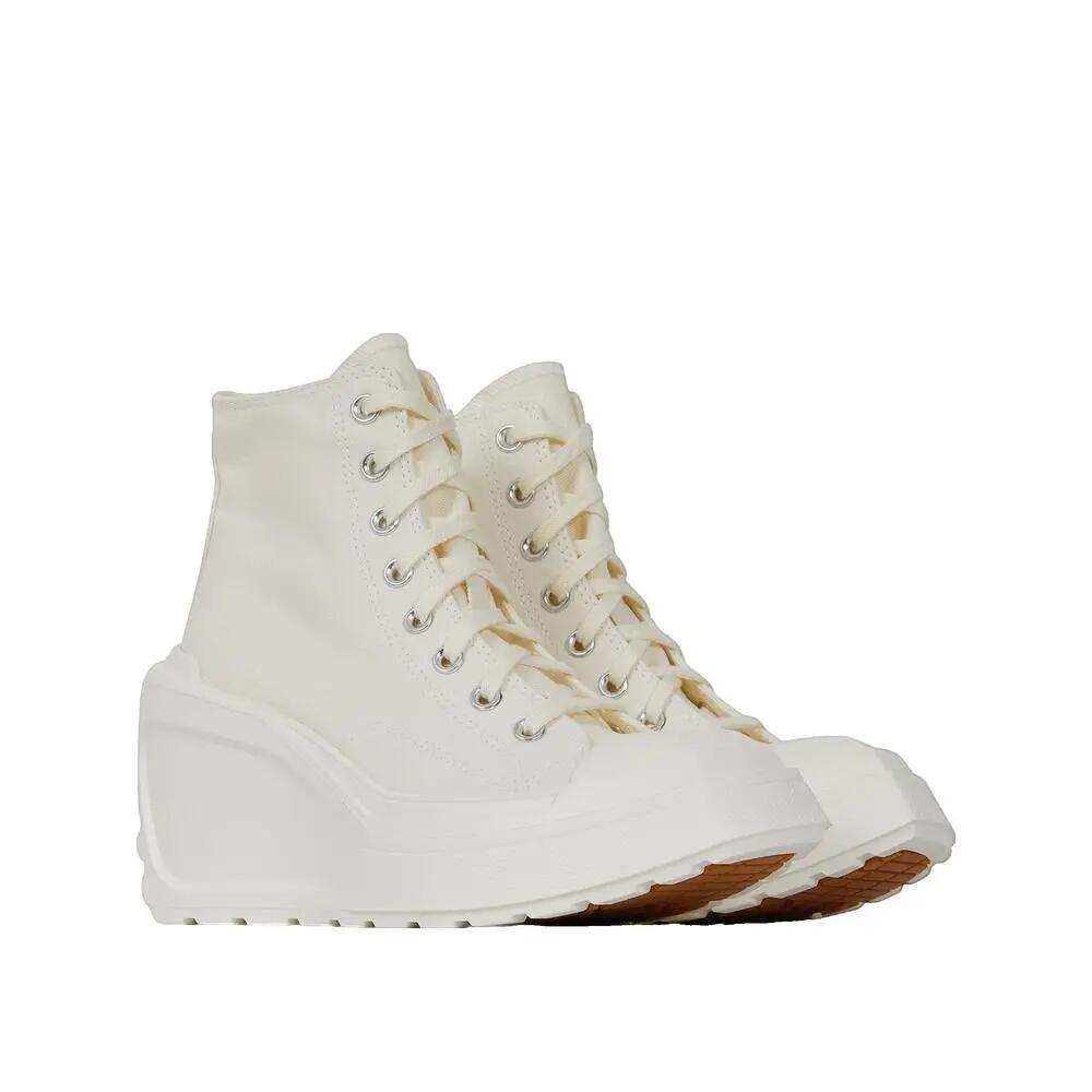 Converse Chuck 70 De Luxe Wedge Wit 2/3