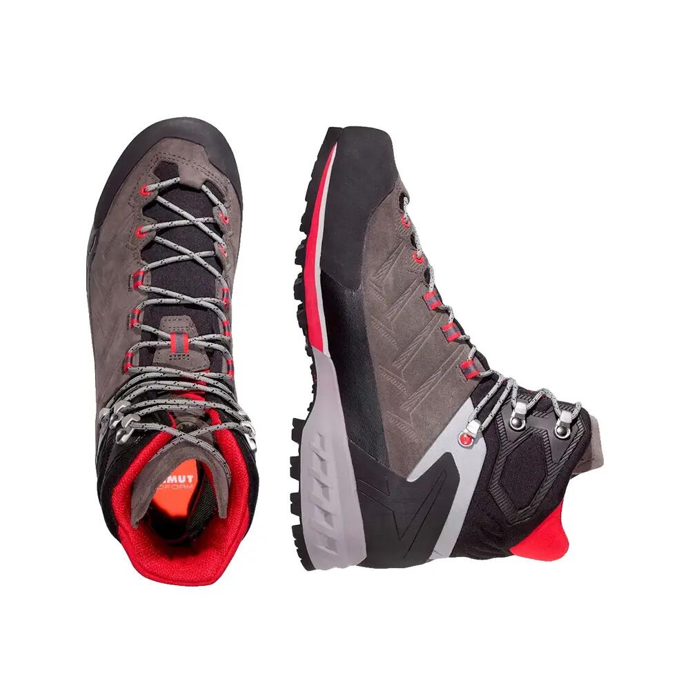 Wanderschuhe Mammut Kento Tour High Leder Grau 4/8