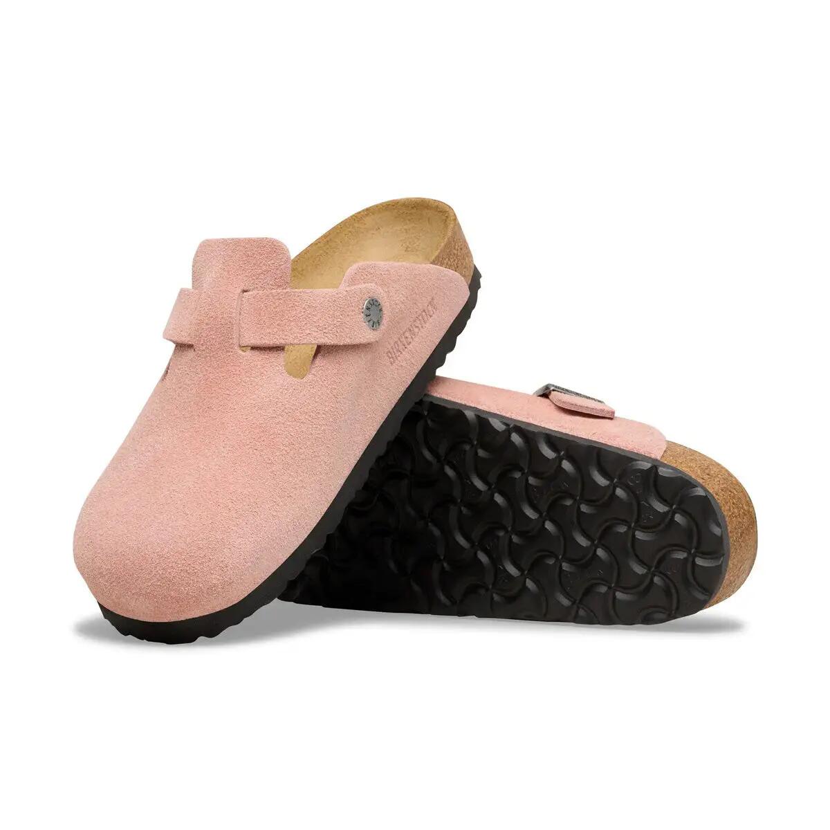 Zuecos Birkenstock Boston Rivets Ante Estrechos para Mujer 4/6