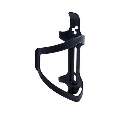 Support di bottiglia Cube HPA sinistro anodizzato nero