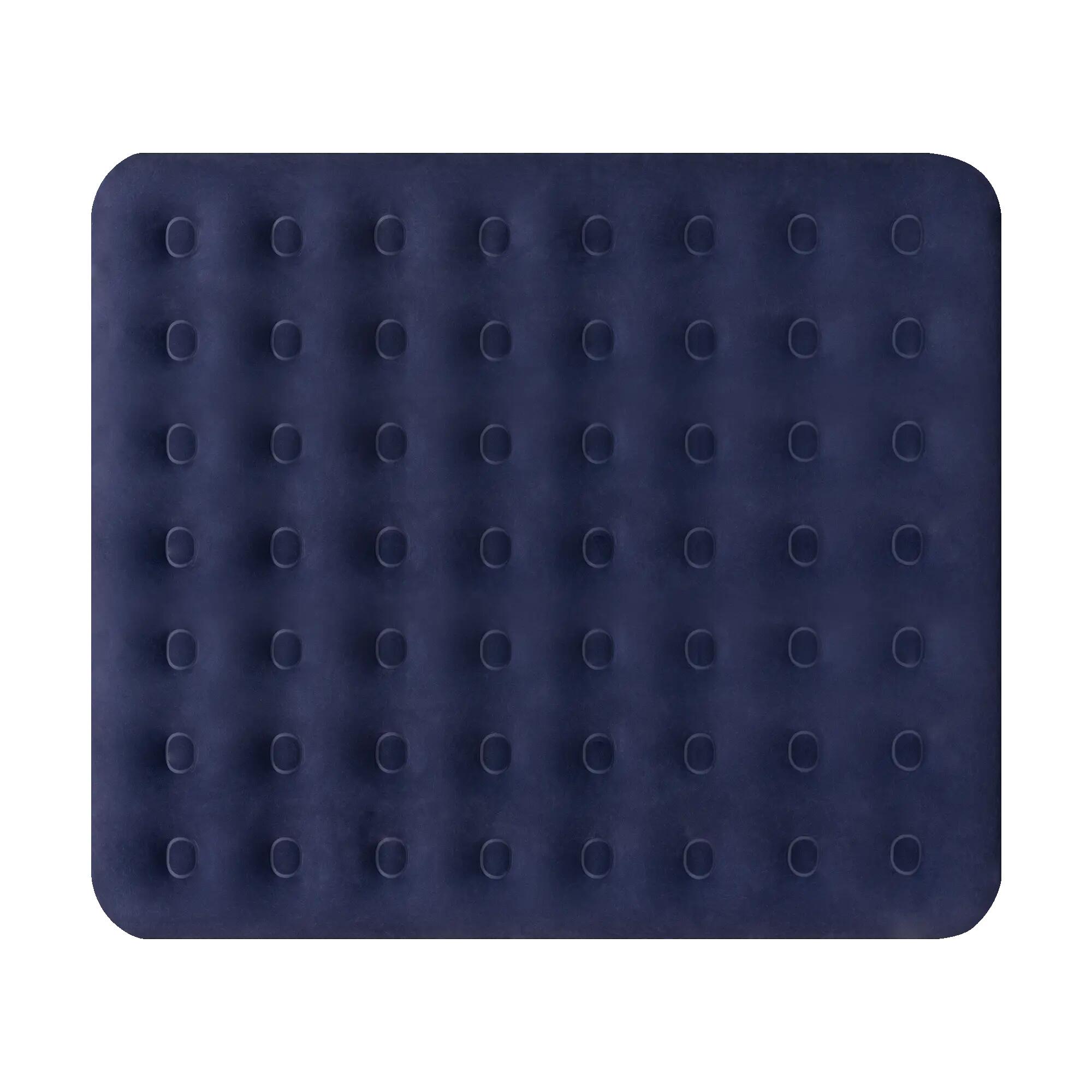 Materac dmuchany dwuosobowy do spania welurowy Rebel 203x183x22 cm 3/7