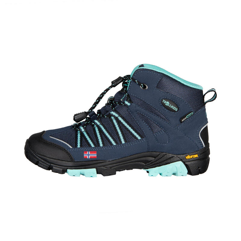 Chaussures de randonnée pour enfants Hiker Mid Lofoten Marine/Mince