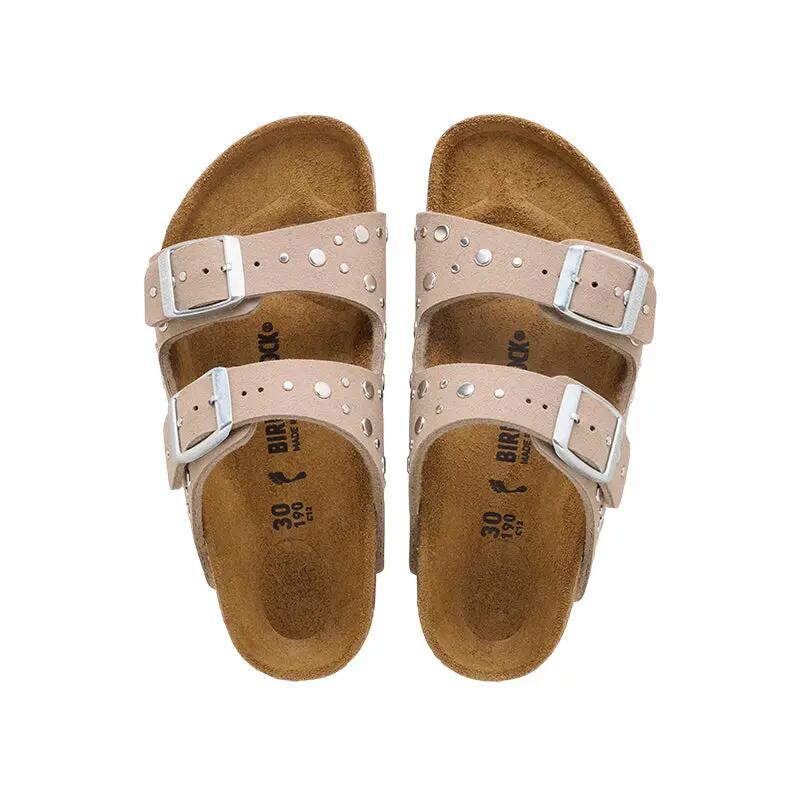 Sandalias Birkenstock Arizona Rivet Border Junior 5/6