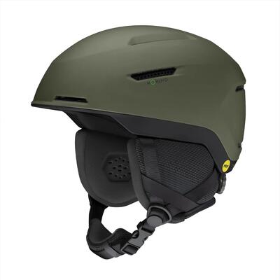 Skihelm smith altus mips matte fatigue green black heren