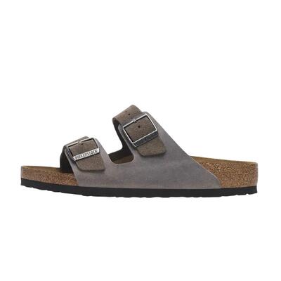 Birkenstock Arizona Sandali Uomo Pelle Scamosciata Stretta