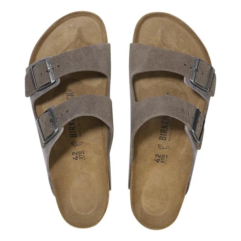 Sandale Homme Birkenstock ARIZONA CUIR SUEDE étroite 5/7