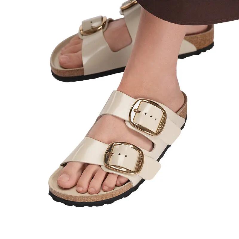 Sandalias Birkenstock Arizona Big Buckle de Cuero para Mujer 7/7