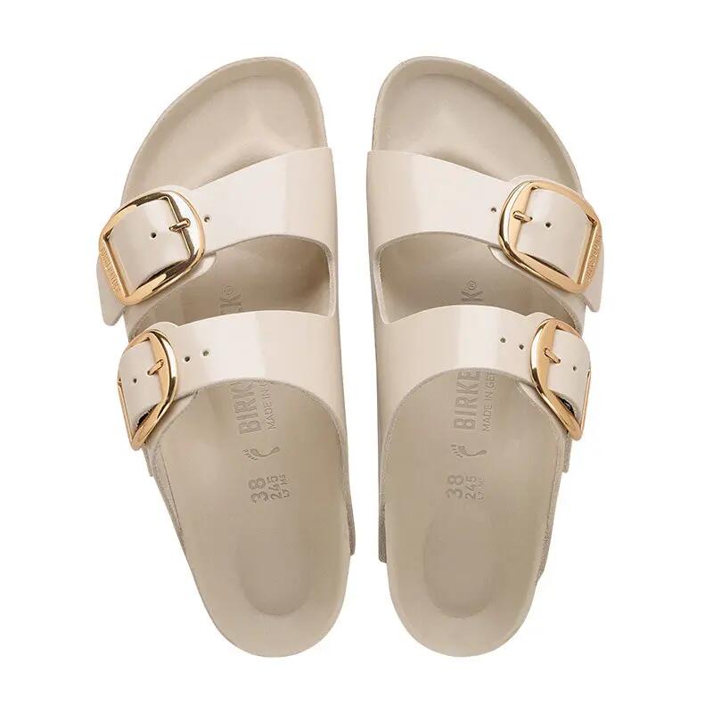 Sandalias Birkenstock Arizona Big Buckle de Cuero para Mujer 5/7