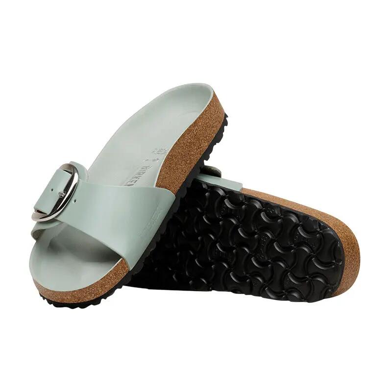 Birkenstock Madrid Big Buckle Sandali Donna in Pelle, Vestibilità Stretta 5/7