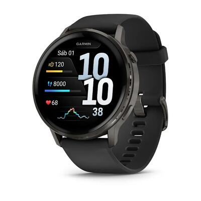 Montre connectée Garmin Venu 4 AMOLED Nero/Ardesia