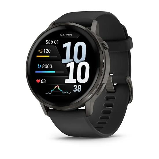Montre connectée Garmin Venu 4 AMOLED Nero/Ardesia