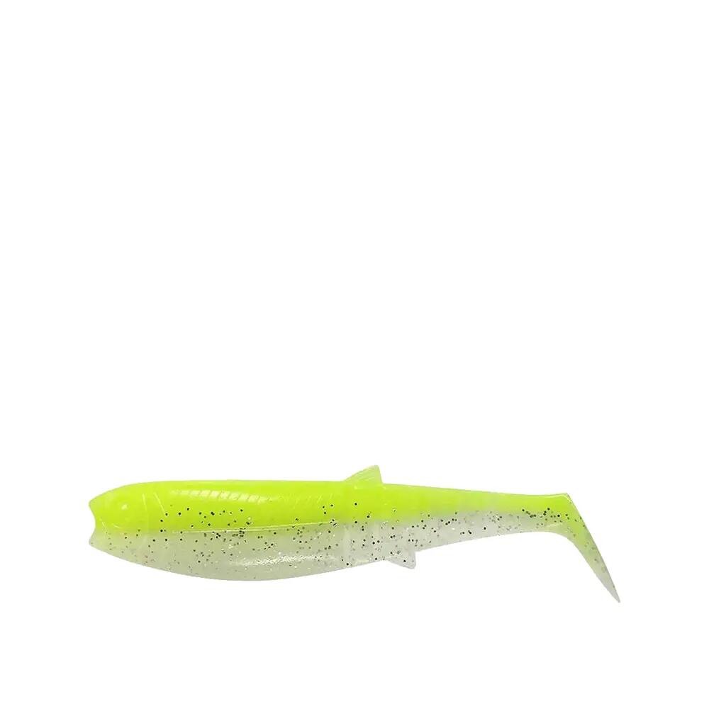 Appât souple di pesca Savage Gear Cannibal Shad Colore bianco 4/10