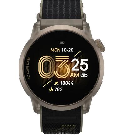 Montre connectée Coros Pace 4 Unisexe Noir/Or