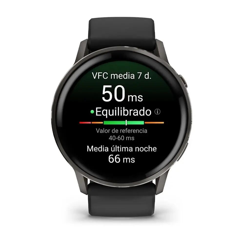 Garmin Venu 4 AMOLED Zwart/Leisteen 2/3