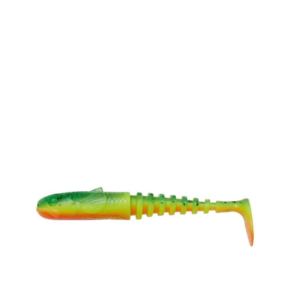 Appât souple Savage Gear Gobster Shad Color Firecracker 7/10