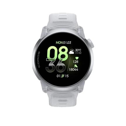 Montre connectée Coros Pace 4 GPS légère et blanche