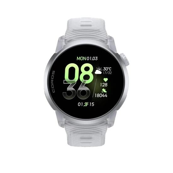 Montre connectée Coros Pace 4 GPS légère et blanche
