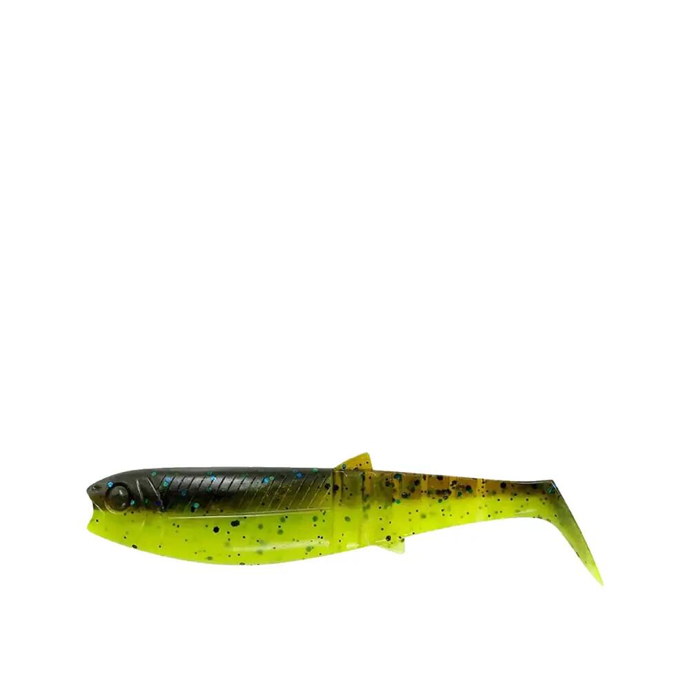 Appât souple di pesca Savage Gear Cannibal Shad Colore bianco 10/10