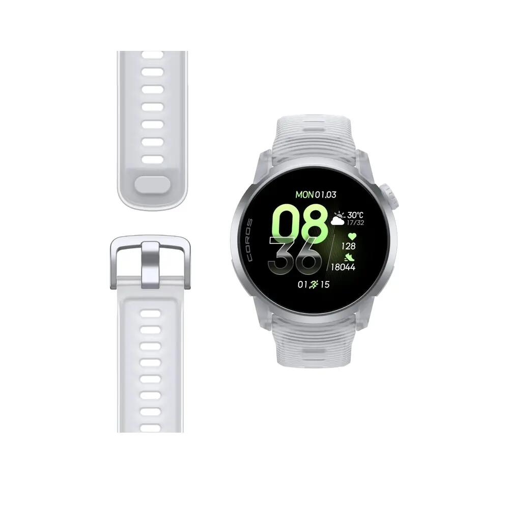 Orologio intelligente Coros Pace 4 GPS leggero e bianco 2/4