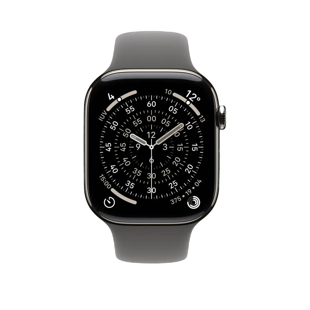 Montre connectée Apple Series 11 Unisexe in titanio grigio 2/8