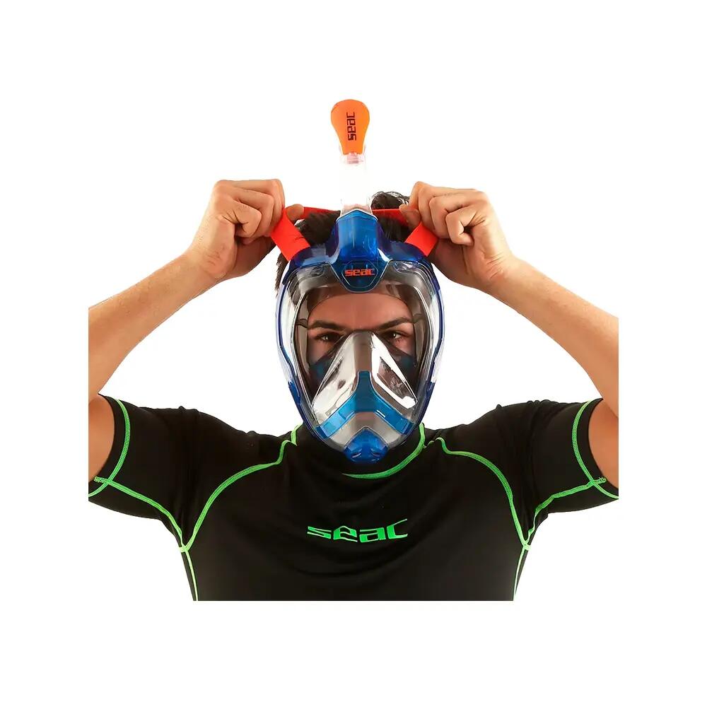 Seac Magica Transparent Indigo Snorkelling Mask 9/10
