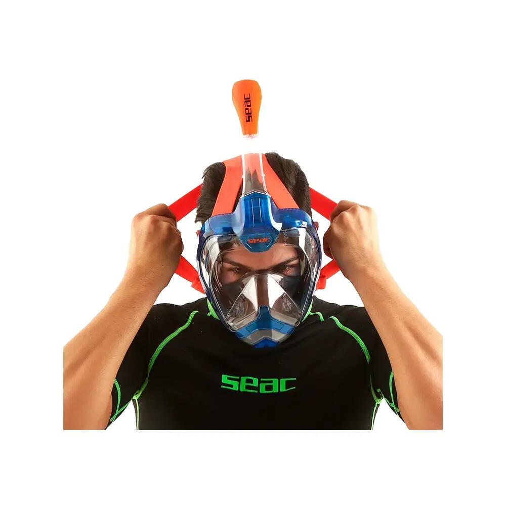 Seac Magica Transparent Indigo Snorkelling Mask 8/10