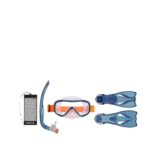 Set van snorkelen Beuchat Oceo PMT Blauw