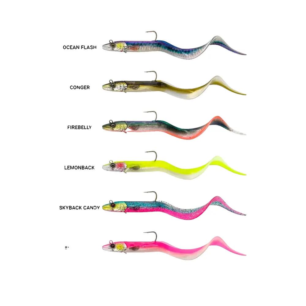 Appât souple Savage Gear Conger Eel Różowy 2/3