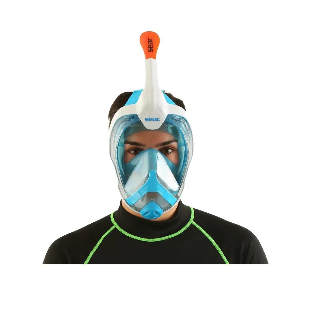 Seac Magica Transparent Indigo Snorkelling Mask 6/10