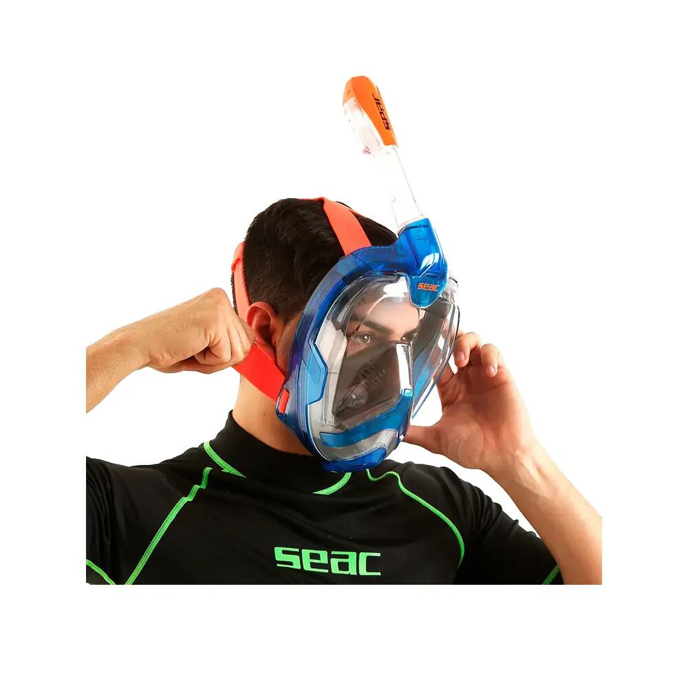Seac Magica Transparent Indigo Snorkelling Mask 10/10