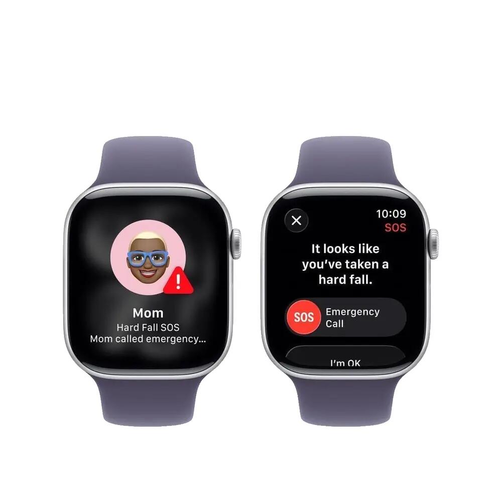 Montre connectée Apple Series 11 Aluminium Argent Violet Fog 4/7
