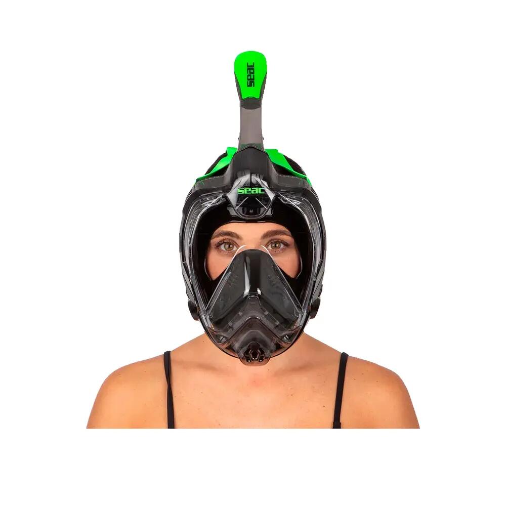 Seac Libera Black/Green Snorkeling Mask 8/10