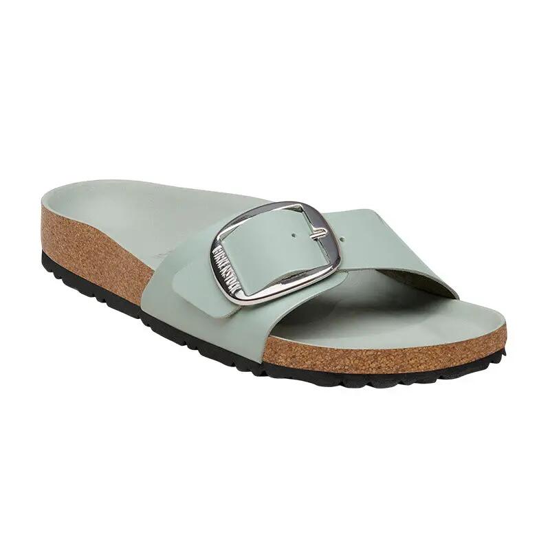 Birkenstock Madrid Big Buckle Sandali Donna in Pelle, Vestibilità Stretta 3/7