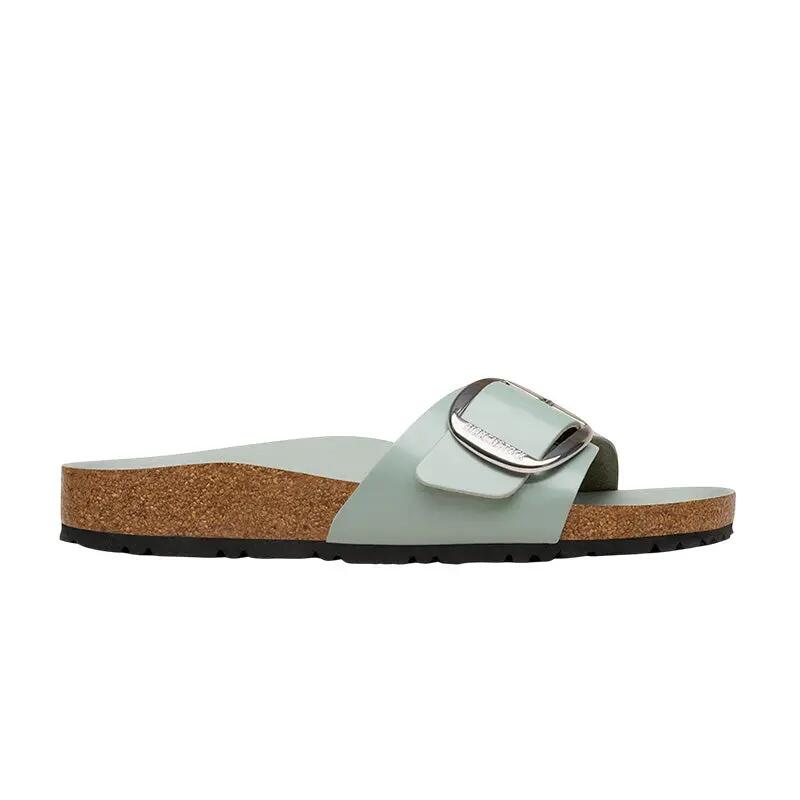 Birkenstock Madrid Big Buckle Sandali Donna in Pelle, Vestibilità Stretta 2/7