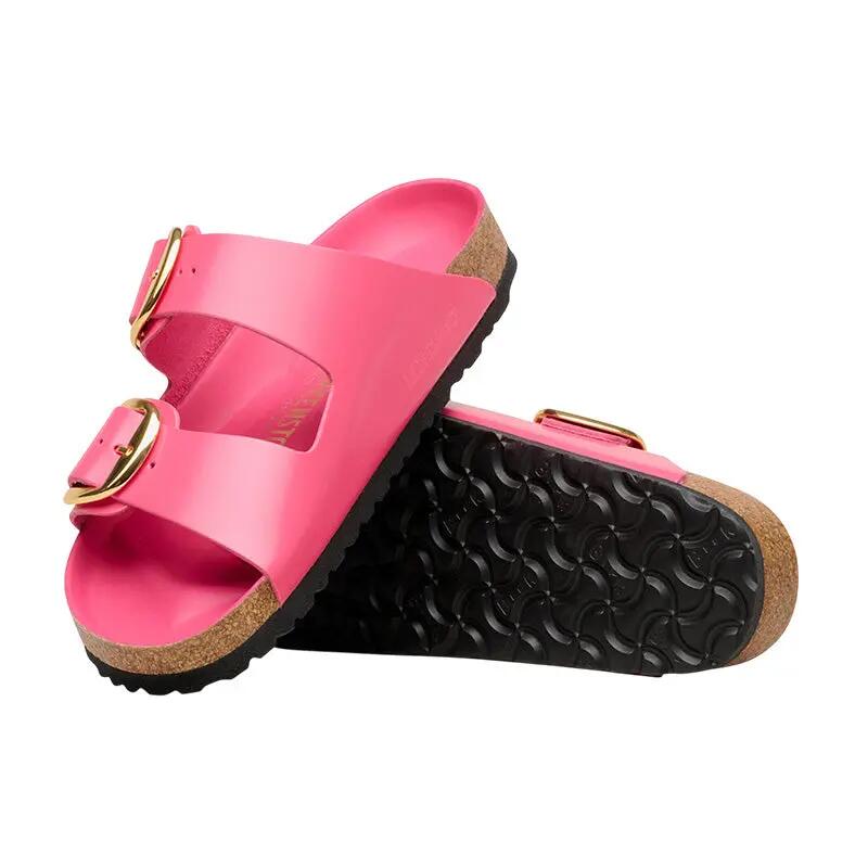Sandale Femme Birkenstock ARIZONA BIG BUCKLE CUIR étroite 6/7