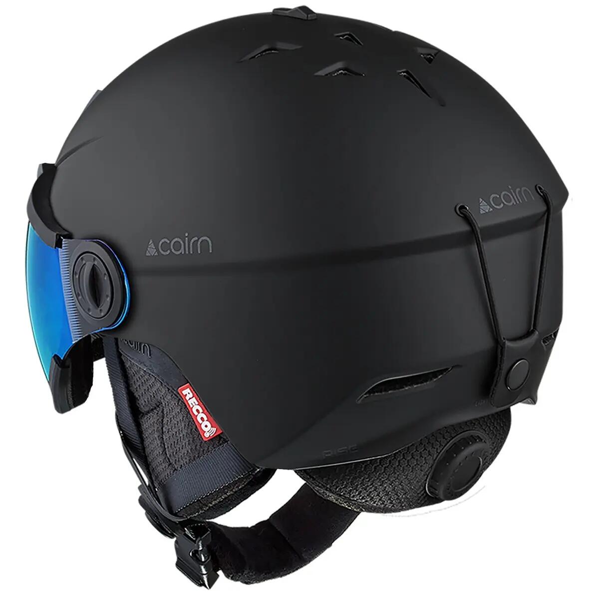 Skihelm met Vizier - Rise II - Zwart Kameleon 2/3